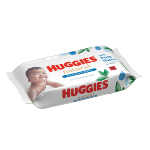 Servetele umede Huggies Natural biodegradabile 12 pachete x 48, 576 buc imagine