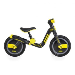 Bicicleta fara pedale Byox cu sa reglabila Harly 12inch Yellow imagine