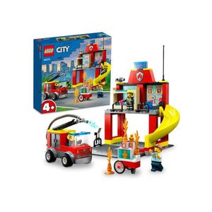 LEGO city remiza de pompieri imagine