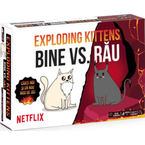 Joc - Exploding Kittens - Bine vs Rau | Asmodee imagine