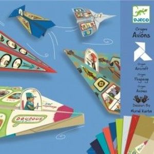 Origami avioane Djeco imagine