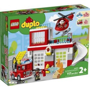Lego Duplo Statia De Pompieri Si Politie 10970 imagine