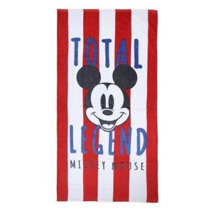 Prosop pentru plaja, Mickey Mouse Total Legend, 70 x 140 cm imagine