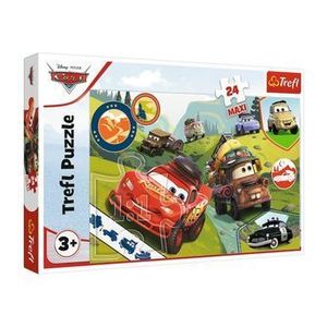 Puzzle Trefl Maxi Cars - Masinutele fericite, 24 piese imagine