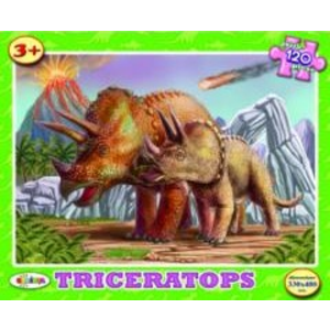 Puzzle Triceratops (120 piese) - *** imagine