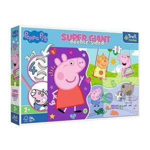 Puzzle Trefl Primo Super Giant Peppa Pig, 15 piese imagine