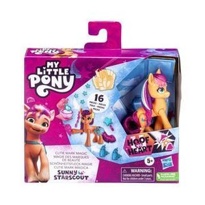 Figurina My Little Pony cu accesorii pentru par, Sunny imagine