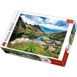 Puzzle Lac in Muntii Tatra Slovacia, 3000 piese imagine