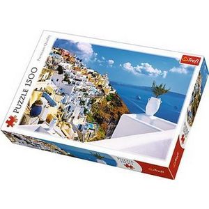 Puzzle Santorini, 1500 piese imagine