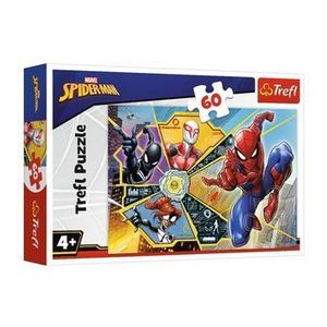 Puzzle Trefl Spider-Man - Panza de paianjen, 60 piese imagine