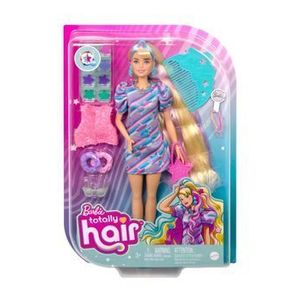 Papusa Barbie Totally Hair, blonda imagine