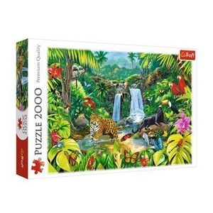 Puzzle Trefl Padurea tropicala, 2000 piese imagine