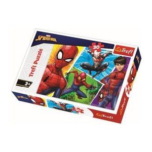 Puzzle Trefl Spider-Man si Miguel, 30 piese imagine