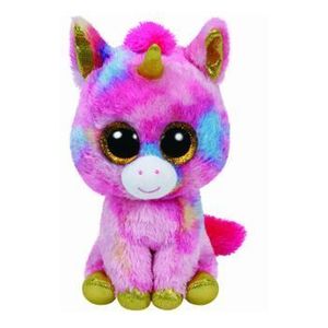 Fantasia unicorn multicolor - plus Ty, 24 cm, Boos imagine