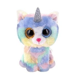 Pisica Unicorn - plus Ty, 24 cm, Boss imagine