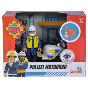 Pompierul Sam - motocicleta de politie cu o figurina imagine