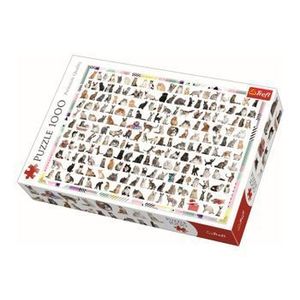 Puzzle Trefl 208 pisici, 1000 piese imagine