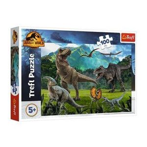 Puzzle Trefl Jurassic World - Lumea dinozaurilor, 100 piese imagine