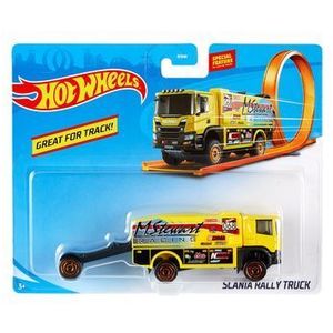 Camion Scania Rally Truck, Hot Wheels imagine