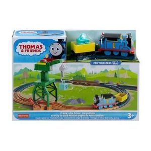 Set de joaca Thomas & Friends - Locomotiva motorizata Cranky si accesorii imagine