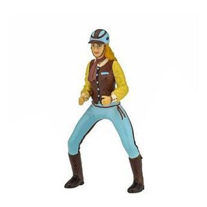 Figurina Papo Rase de cai si ponei - Calareata albastra imagine