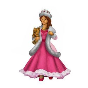 Figurina Papo Personaje de basm - Printesa cu caine imagine