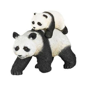 Figurina Papo - Panda cu pui imagine