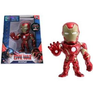 Figurina metalica Marvel - Iron Man, 10 cm imagine
