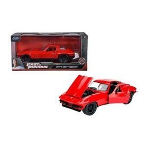 Fast and Furious - Masinuta metalica 1966 Chevy Corvette, scara 1: 24 imagine