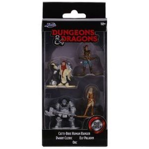 Set 4 nano figurine din metal Dungeon Dragons, 4 cm imagine