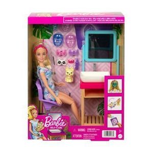 Set de joaca Barbie - La salonul de cosmetica imagine