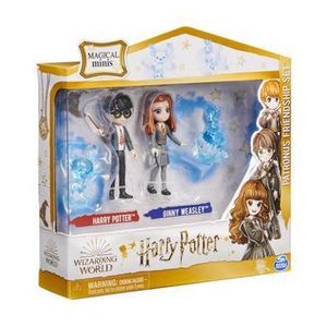 Set 2 figurine Harry Potter Wizarding World Magical Minis - Harry Potter si Ginny Weasley imagine