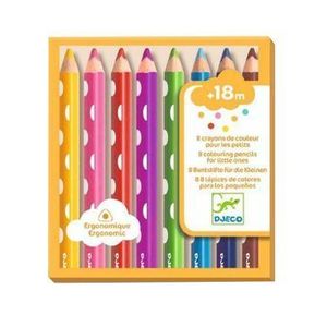 Creioane colorate Djeco, pentru bebe imagine