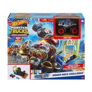 Set de joaca Hot Wheels Monster Trucks - Arena Smashers, Smash race challenge imagine