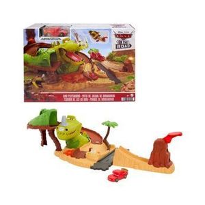 Set de joaca Cars - Dino si Cave Fulger McQueen imagine