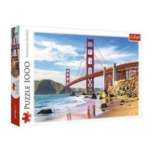 Puzzle Trefl - Podul Golden Gate San Francisco, 1000 piese imagine