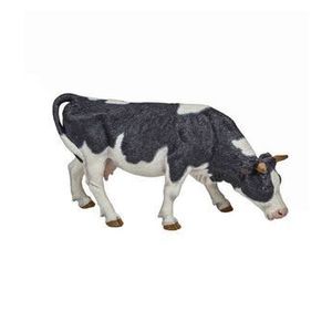 Figurina Papo, Vaca alb cu negru imagine