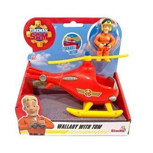 Set Pompierul Sam, elicopterul Wallaby si figurina Tom Thomas imagine