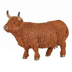 Figurina Papo Prietenii de la ferma - Vaca scotiana Highland imagine