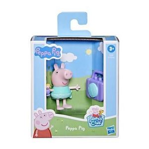 Figurina Peppa Pig Prietenii amuzanti - Peppa Pig si castetofon, 7 cm imagine
