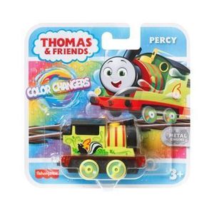 Locomotiva metalica Thomas & Friends Color Changers - Percy imagine