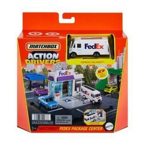 Set Matchbox Action Drivers - Centrul de colete Fedex imagine