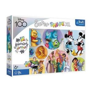 Puzzle Trefl Primo Super Shape XXL Disney 100 - Lumea Disney, 160 piese imagine