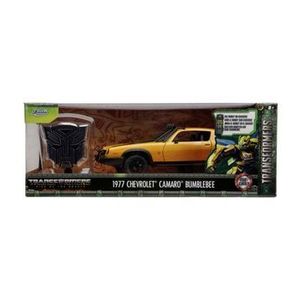 Masinuta metalica Jada Toys Transformers Bumblebee - Chevrolet Camaro, scara 1: 24 imagine