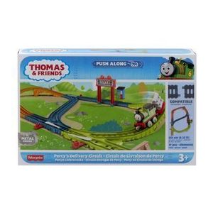 Set de joaca Thomas & Friends - Locomotiva push along Percy si accesorii imagine