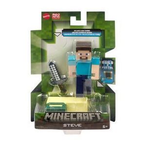 Figurina Minecraft Craft a Block - Steve, 8 cm imagine