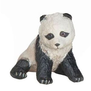 Figurina Papo Animale salbatice - Pui de panda in sezut imagine