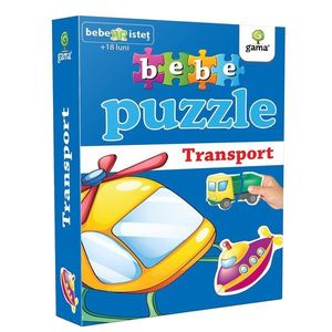 Editura Gama, Bebe Puzzle, Mijloace de transport imagine