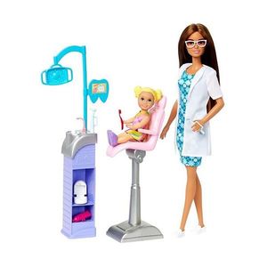 Set de joaca Barbie, Doctor Dentist, HKT70 imagine