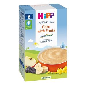 Cereale cu porumb si fructe, Hipp, 250 g imagine